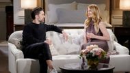 Cane (Billy Flynn) has a powerful, if volatile, ally in Phyllis on The Young and the Restless | Image: JPI